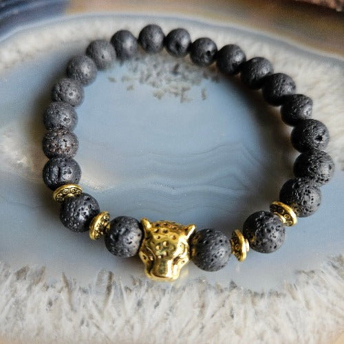 Armband Lava schwarz 2er-Set