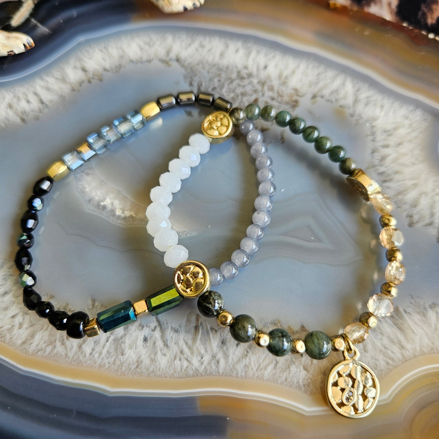 Armband 3er-Set bunt