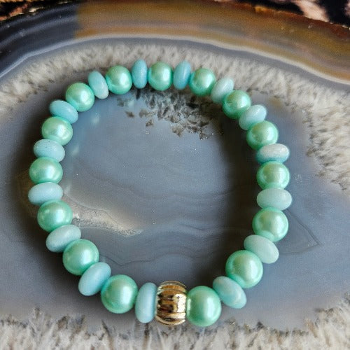 Armband 2er-Set türkis