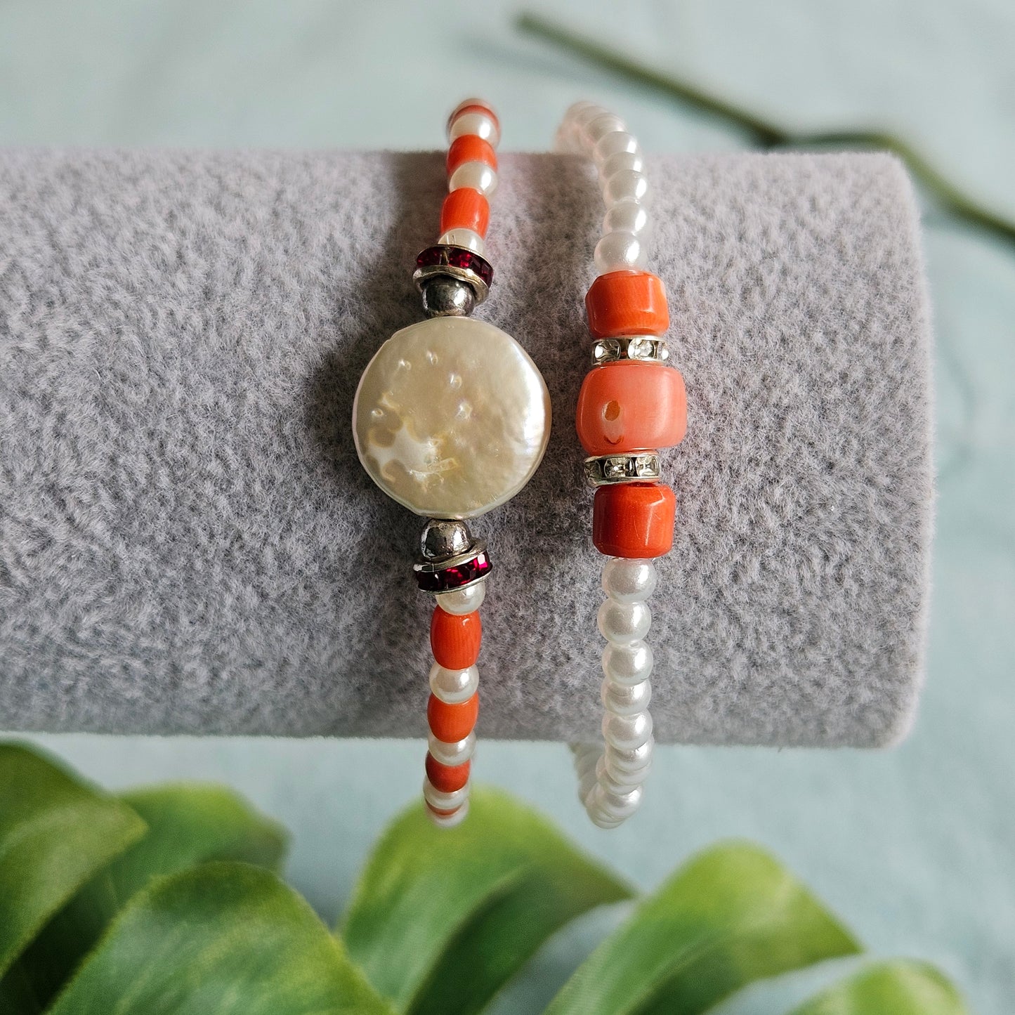 Armbänder mit echten Perlen