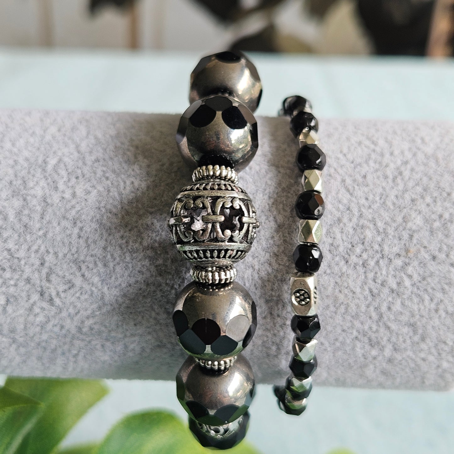 Armbänder Perlen silber