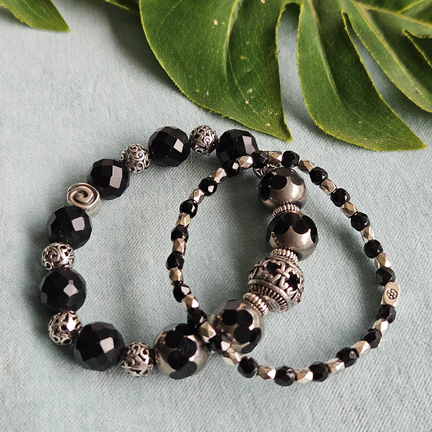 Armbänder Perlen silber