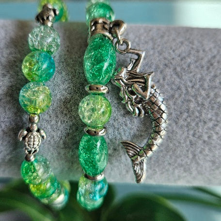 Armbänder 2 er Set mit Anhänger