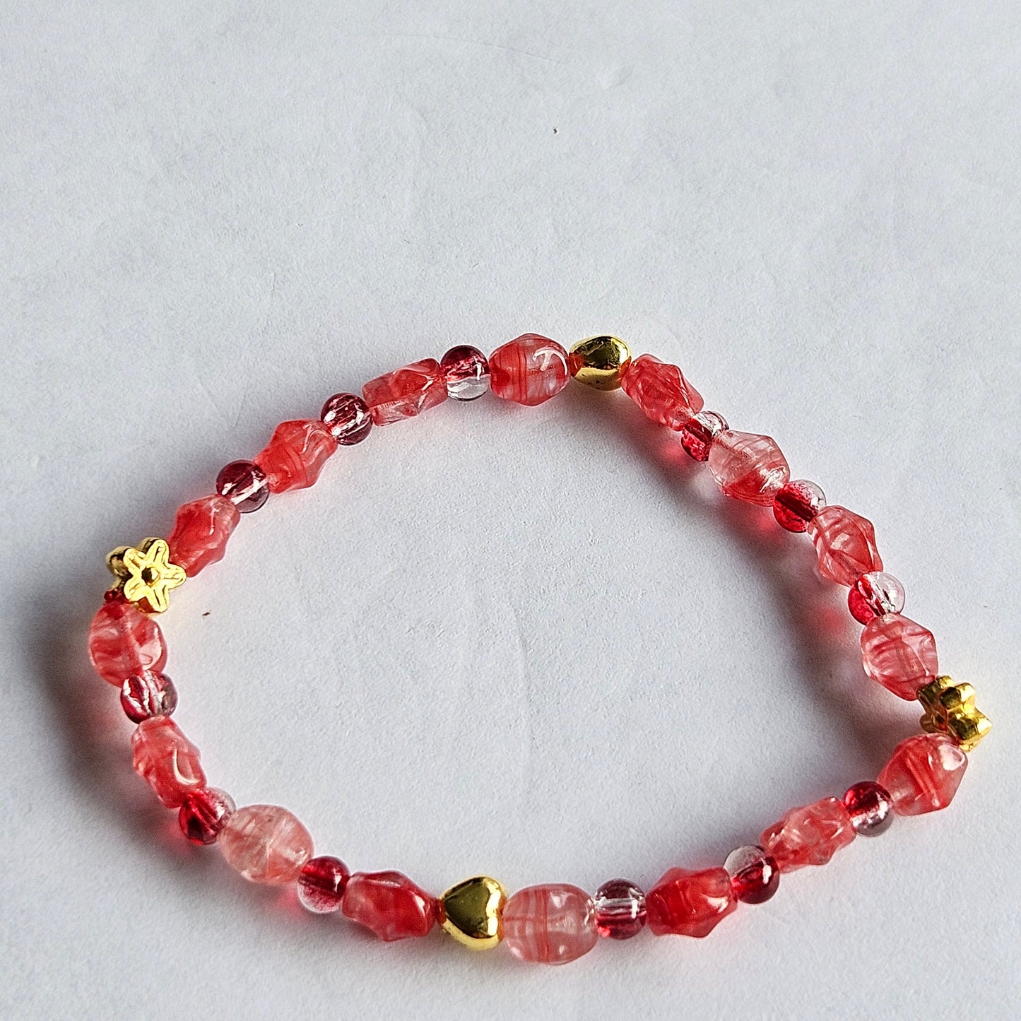 Glasperlen Armbänder 3 er Set schönes Glas