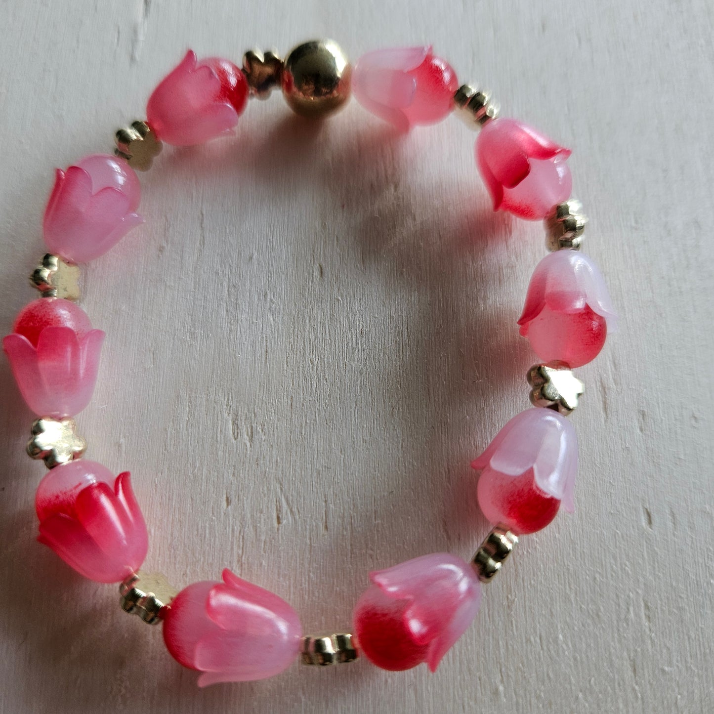 Armbänder Rosa Romantisch 3 er Set