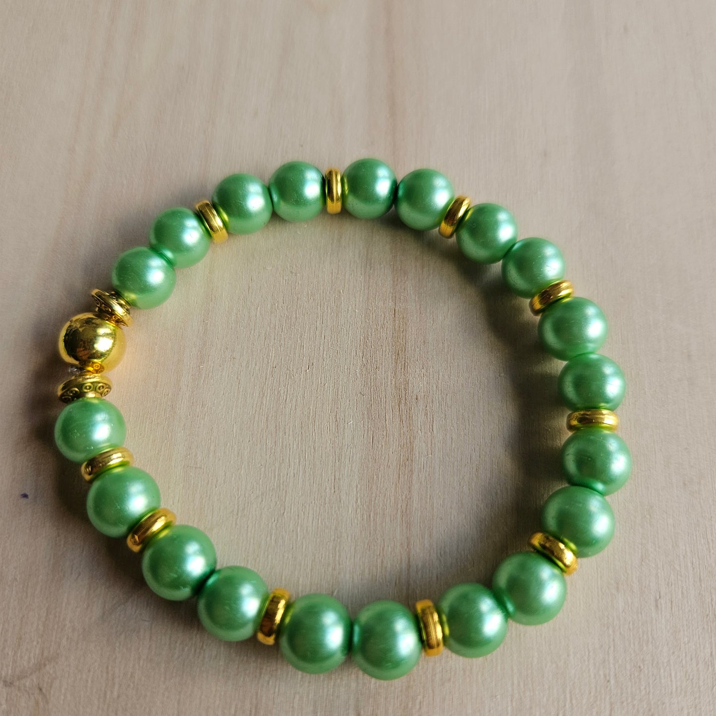 Armbänder Perlen Türkis 3 er Set