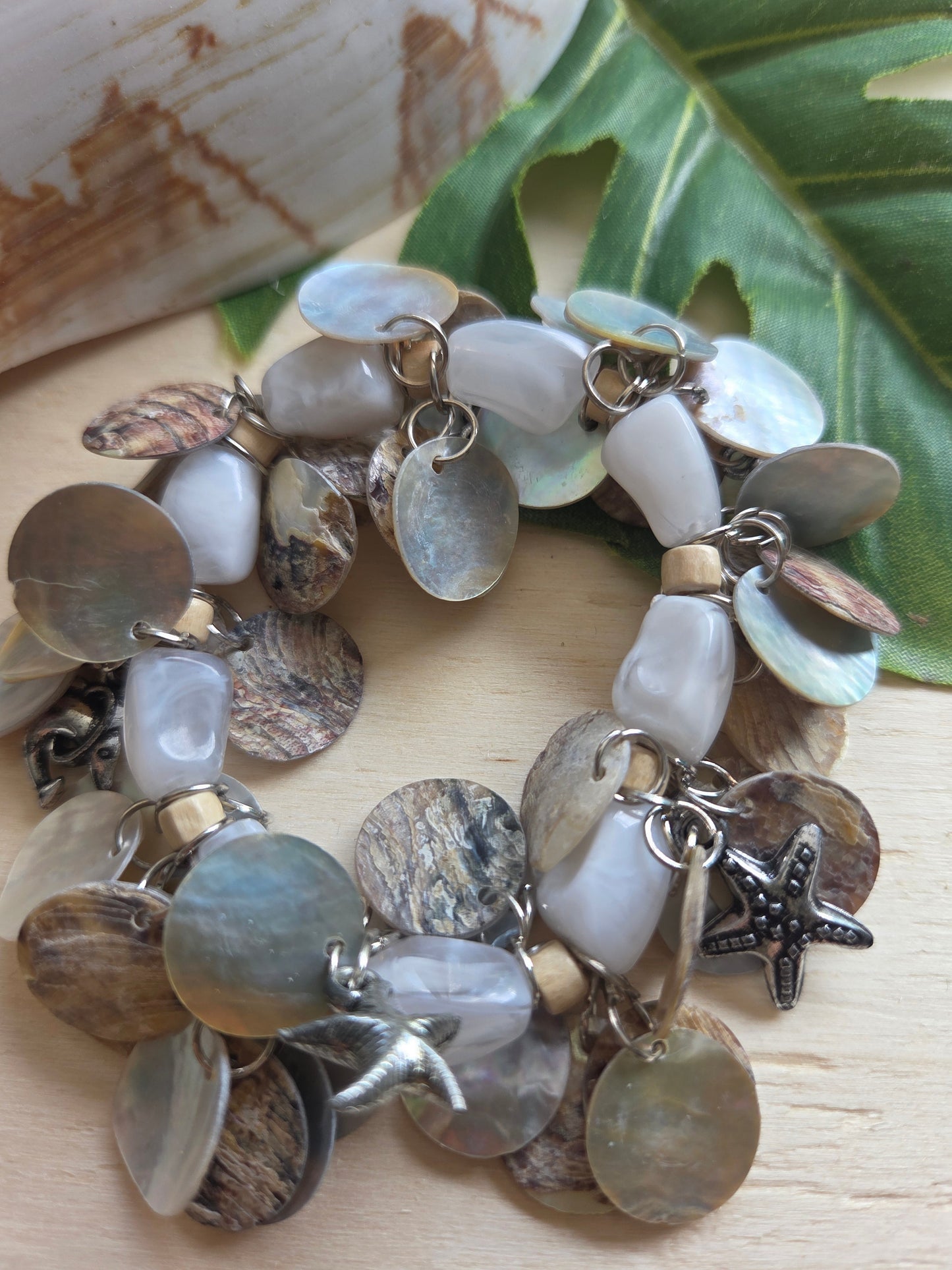 Armband mit Perlmutt