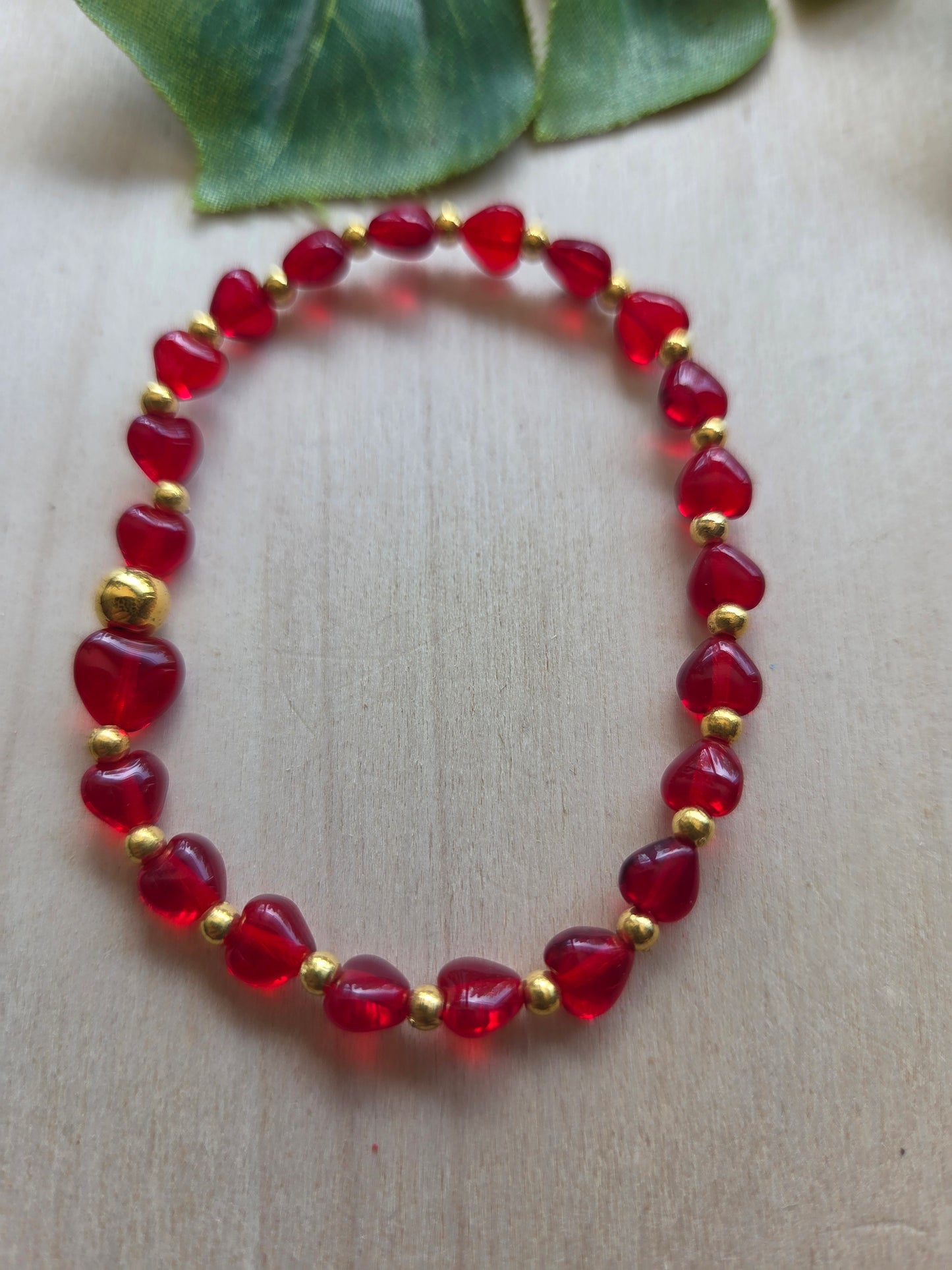 Armbänder Rot 4 er Set
