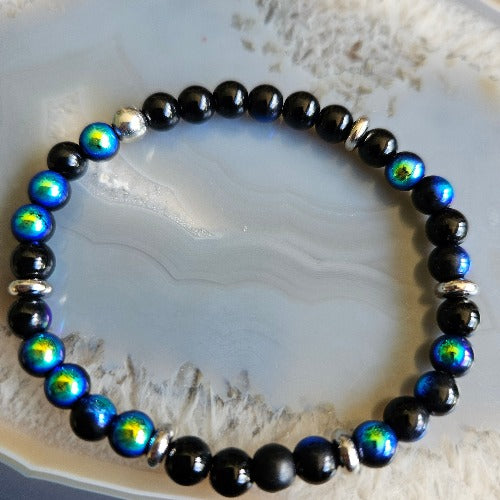 Armband Blau, 2er-Set