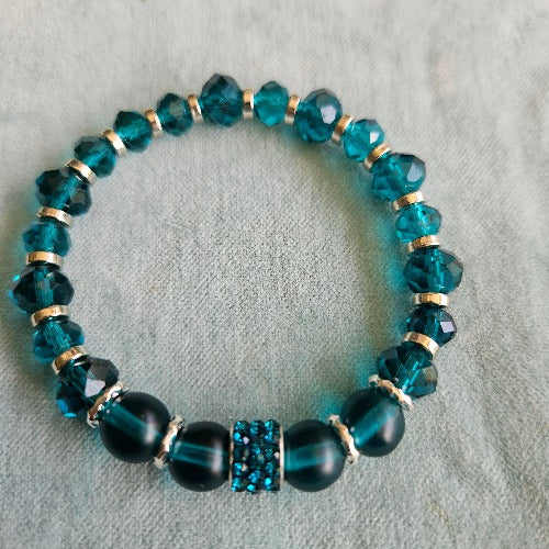 Armbänder  Vintage Perlen Türkis Blau