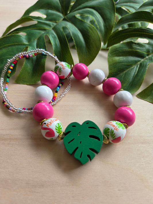 Armbänder Dschungel bunt 3 er-Set
