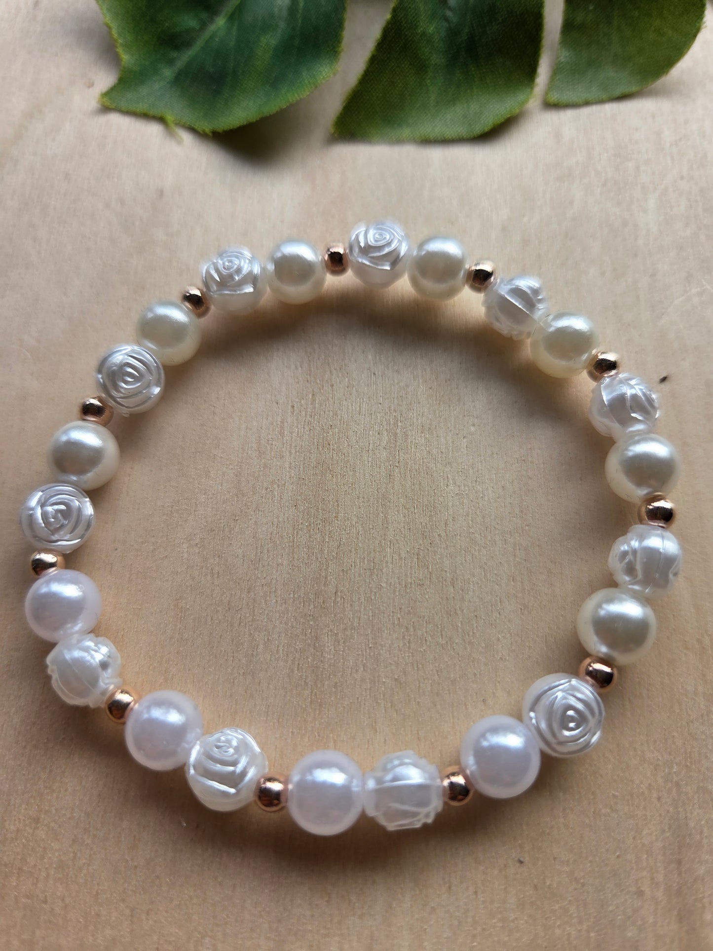 Armbänder Hochzeit weiß 3er-Set