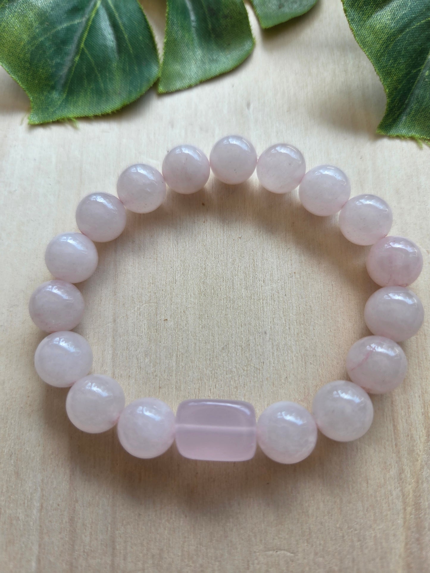 Armbänder Rosa Big Perlen  mit Anhänger