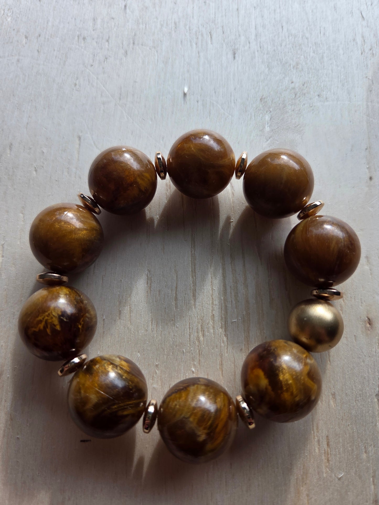 Armbänder 2 er Set braun